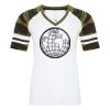 ATC&TRADE; EUROSPUN&REG; RING SPUN BASEBALL LADIES' TEE ATC0822L Thumbnail