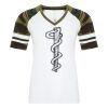 ATC&TRADE; EUROSPUN&REG; RING SPUN BASEBALL LADIES' TEE ATC0822L Thumbnail