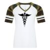 ATC&TRADE; EUROSPUN&REG; RING SPUN BASEBALL LADIES' TEE ATC0822L Thumbnail