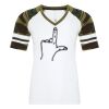 ATC&TRADE; EUROSPUN&REG; RING SPUN BASEBALL LADIES' TEE ATC0822L Thumbnail