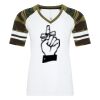 ATC&TRADE; EUROSPUN&REG; RING SPUN BASEBALL LADIES' TEE ATC0822L Thumbnail