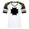 ATC&TRADE; EUROSPUN&REG; RING SPUN BASEBALL LADIES' TEE ATC0822L Thumbnail