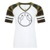 ATC&TRADE; EUROSPUN&REG; RING SPUN BASEBALL LADIES' TEE ATC0822L Thumbnail