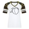 ATC&TRADE; EUROSPUN&REG; RING SPUN BASEBALL LADIES' TEE ATC0822L Thumbnail