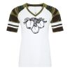 ATC&TRADE; EUROSPUN&REG; RING SPUN BASEBALL LADIES' TEE ATC0822L Thumbnail