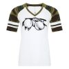 ATC&TRADE; EUROSPUN&REG; RING SPUN BASEBALL LADIES' TEE ATC0822L Thumbnail