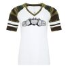 ATC&TRADE; EUROSPUN&REG; RING SPUN BASEBALL LADIES' TEE ATC0822L Thumbnail