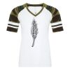 ATC&TRADE; EUROSPUN&REG; RING SPUN BASEBALL LADIES' TEE ATC0822L Thumbnail