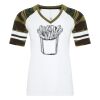 ATC&TRADE; EUROSPUN&REG; RING SPUN BASEBALL LADIES' TEE ATC0822L Thumbnail