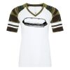 ATC&TRADE; EUROSPUN&REG; RING SPUN BASEBALL LADIES' TEE ATC0822L Thumbnail