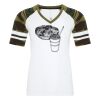 ATC&TRADE; EUROSPUN&REG; RING SPUN BASEBALL LADIES' TEE ATC0822L Thumbnail