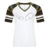 ATC&TRADE; EUROSPUN&REG; RING SPUN BASEBALL LADIES' TEE ATC0822L Thumbnail