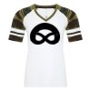 ATC&TRADE; EUROSPUN&REG; RING SPUN BASEBALL LADIES' TEE ATC0822L Thumbnail