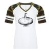 ATC&TRADE; EUROSPUN&REG; RING SPUN BASEBALL LADIES' TEE ATC0822L Thumbnail