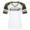 ATC&TRADE; EUROSPUN&REG; RING SPUN BASEBALL LADIES' TEE ATC0822L Thumbnail