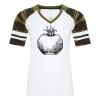 ATC&TRADE; EUROSPUN&REG; RING SPUN BASEBALL LADIES' TEE ATC0822L Thumbnail