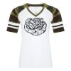 ATC&TRADE; EUROSPUN&REG; RING SPUN BASEBALL LADIES' TEE ATC0822L Thumbnail
