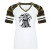ATC&TRADE; EUROSPUN&REG; RING SPUN BASEBALL LADIES' TEE ATC0822L Thumbnail