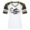 ATC&TRADE; EUROSPUN&REG; RING SPUN BASEBALL LADIES' TEE ATC0822L Thumbnail