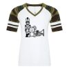 ATC&TRADE; EUROSPUN&REG; RING SPUN BASEBALL LADIES' TEE ATC0822L Thumbnail
