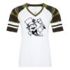 ATC&TRADE; EUROSPUN&REG; RING SPUN BASEBALL LADIES' TEE ATC0822L Thumbnail