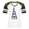 ATC&TRADE; EUROSPUN&REG; RING SPUN BASEBALL LADIES' TEE ATC0822L Thumbnail