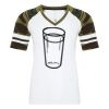 ATC&TRADE; EUROSPUN&REG; RING SPUN BASEBALL LADIES' TEE ATC0822L Thumbnail