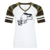 ATC&TRADE; EUROSPUN&REG; RING SPUN BASEBALL LADIES' TEE ATC0822L Thumbnail