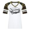 ATC&TRADE; EUROSPUN&REG; RING SPUN BASEBALL LADIES' TEE ATC0822L Thumbnail