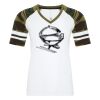 ATC&TRADE; EUROSPUN&REG; RING SPUN BASEBALL LADIES' TEE ATC0822L Thumbnail