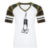 ATC&TRADE; EUROSPUN&REG; RING SPUN BASEBALL LADIES' TEE ATC0822L Thumbnail