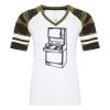 ATC&TRADE; EUROSPUN&REG; RING SPUN BASEBALL LADIES' TEE ATC0822L Thumbnail