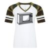 ATC&TRADE; EUROSPUN&REG; RING SPUN BASEBALL LADIES' TEE ATC0822L Thumbnail