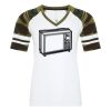ATC&TRADE; EUROSPUN&REG; RING SPUN BASEBALL LADIES' TEE ATC0822L Thumbnail