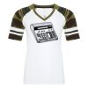 ATC&TRADE; EUROSPUN&REG; RING SPUN BASEBALL LADIES' TEE ATC0822L Thumbnail