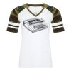 ATC&TRADE; EUROSPUN&REG; RING SPUN BASEBALL LADIES' TEE ATC0822L Thumbnail