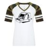 ATC&TRADE; EUROSPUN&REG; RING SPUN BASEBALL LADIES' TEE ATC0822L Thumbnail