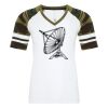 ATC&TRADE; EUROSPUN&REG; RING SPUN BASEBALL LADIES' TEE ATC0822L Thumbnail