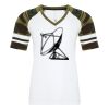 ATC&TRADE; EUROSPUN&REG; RING SPUN BASEBALL LADIES' TEE ATC0822L Thumbnail