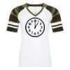 ATC&TRADE; EUROSPUN&REG; RING SPUN BASEBALL LADIES' TEE ATC0822L Thumbnail