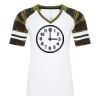 ATC&TRADE; EUROSPUN&REG; RING SPUN BASEBALL LADIES' TEE ATC0822L Thumbnail
