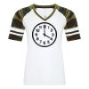 ATC&TRADE; EUROSPUN&REG; RING SPUN BASEBALL LADIES' TEE ATC0822L Thumbnail