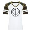 ATC&TRADE; EUROSPUN&REG; RING SPUN BASEBALL LADIES' TEE ATC0822L Thumbnail