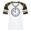 ATC&TRADE; EUROSPUN&REG; RING SPUN BASEBALL LADIES' TEE ATC0822L Thumbnail