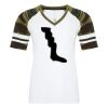 ATC&TRADE; EUROSPUN&REG; RING SPUN BASEBALL LADIES' TEE ATC0822L Thumbnail