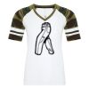 ATC&TRADE; EUROSPUN&REG; RING SPUN BASEBALL LADIES' TEE ATC0822L Thumbnail