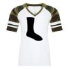 ATC&TRADE; EUROSPUN&REG; RING SPUN BASEBALL LADIES' TEE ATC0822L Thumbnail