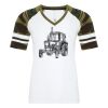 ATC&TRADE; EUROSPUN&REG; RING SPUN BASEBALL LADIES' TEE ATC0822L Thumbnail