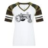 ATC&TRADE; EUROSPUN&REG; RING SPUN BASEBALL LADIES' TEE ATC0822L Thumbnail