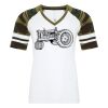 ATC&TRADE; EUROSPUN&REG; RING SPUN BASEBALL LADIES' TEE ATC0822L Thumbnail